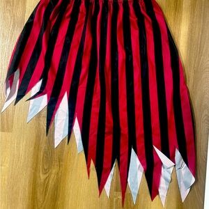 Women’s Rock N Roll Flinstone Skirt Costume Sz Xl